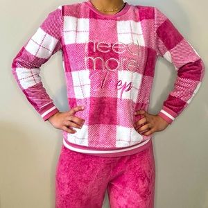 COZY PINK PAJAMA SET
